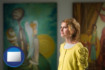 art museum with Colorado icon