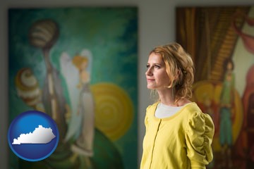 art museum with Kentucky icon